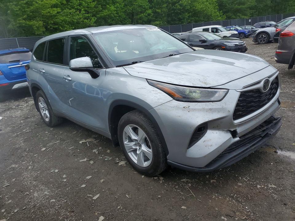 Photo 4 from auction – 2024 TOYOTA HIGHLANDER with VIN 5TDKDRBH7RS551685