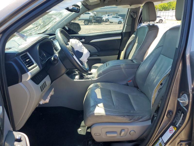 Photo 7 from auction – 2014 TOYOTA HIGHLANDER with VIN 5TDKKRFH4ES012662