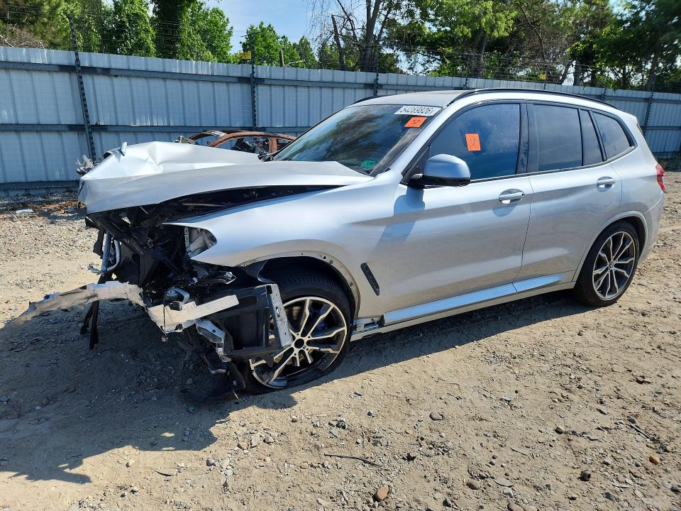 BMW X3 2019 with VIN 5UXTS3C59KLR73507 - Photo from auction