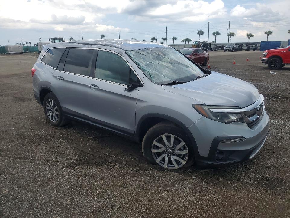 Photo 4 from auction – 2021 HONDA PILOT with VIN 5FNYF5H36MB011847