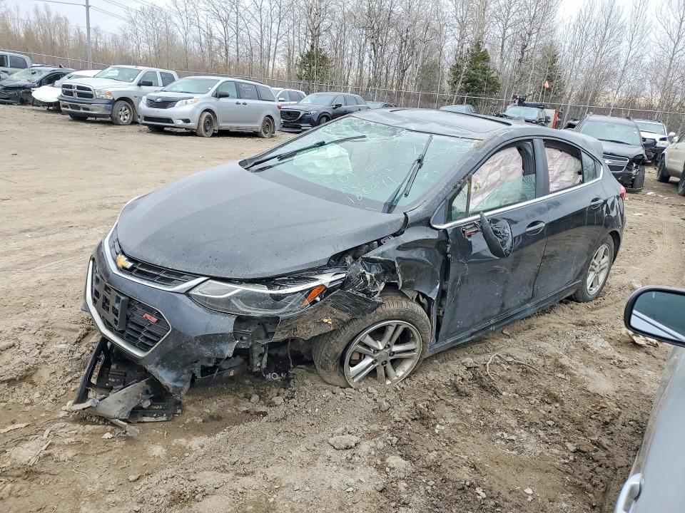 CHEVROLET CRUZE 2017 with VIN 3G1BE6SM8HS583539 - Photo from auction
