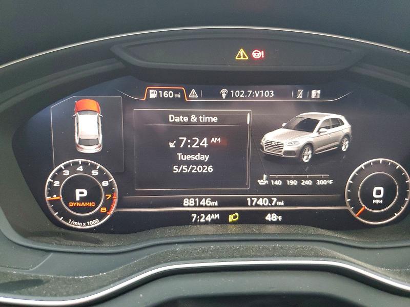 Photo 9 from auction – 2018 AUDI Q5 with VIN WA1CNAFY7J2070192