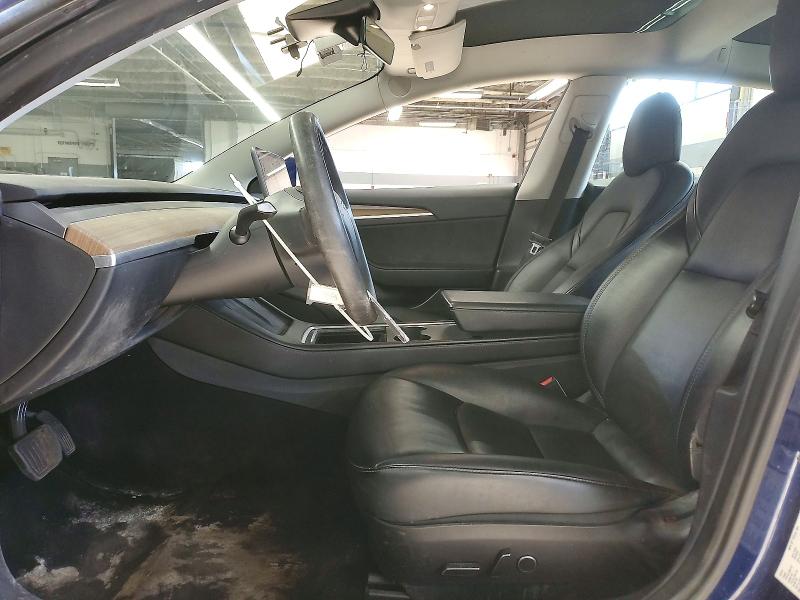 Photo 7 from auction – 2022 TESLA MODEL 3 with VIN 5YJ3E1EA7NF371025