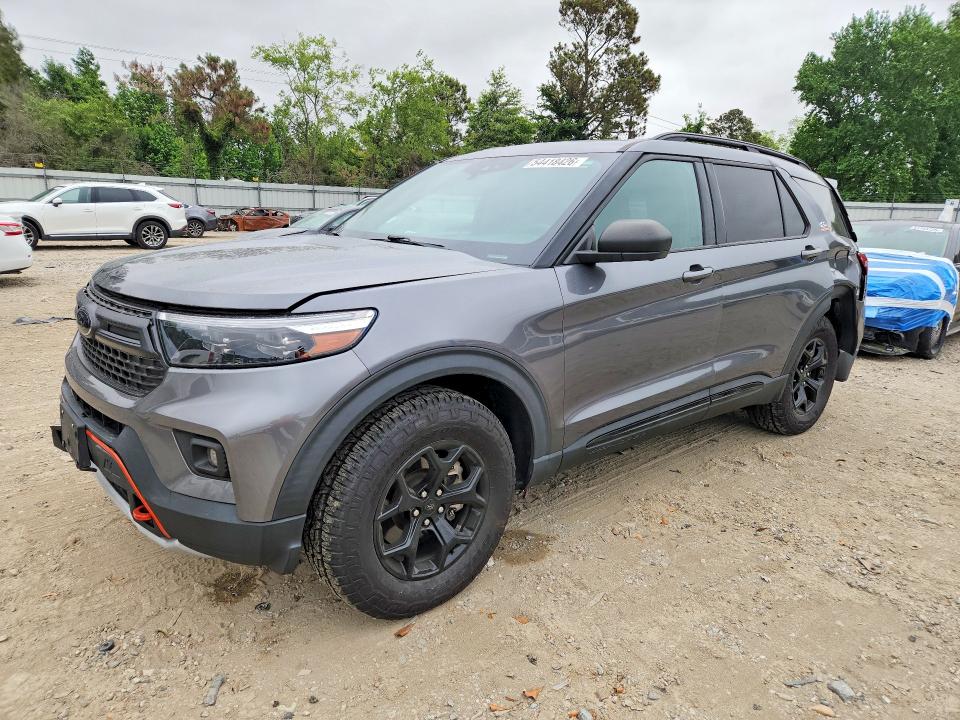 FORD EXPLORER 2022 with VIN 1FMSK8JH0NGA36965 - Photo from auction