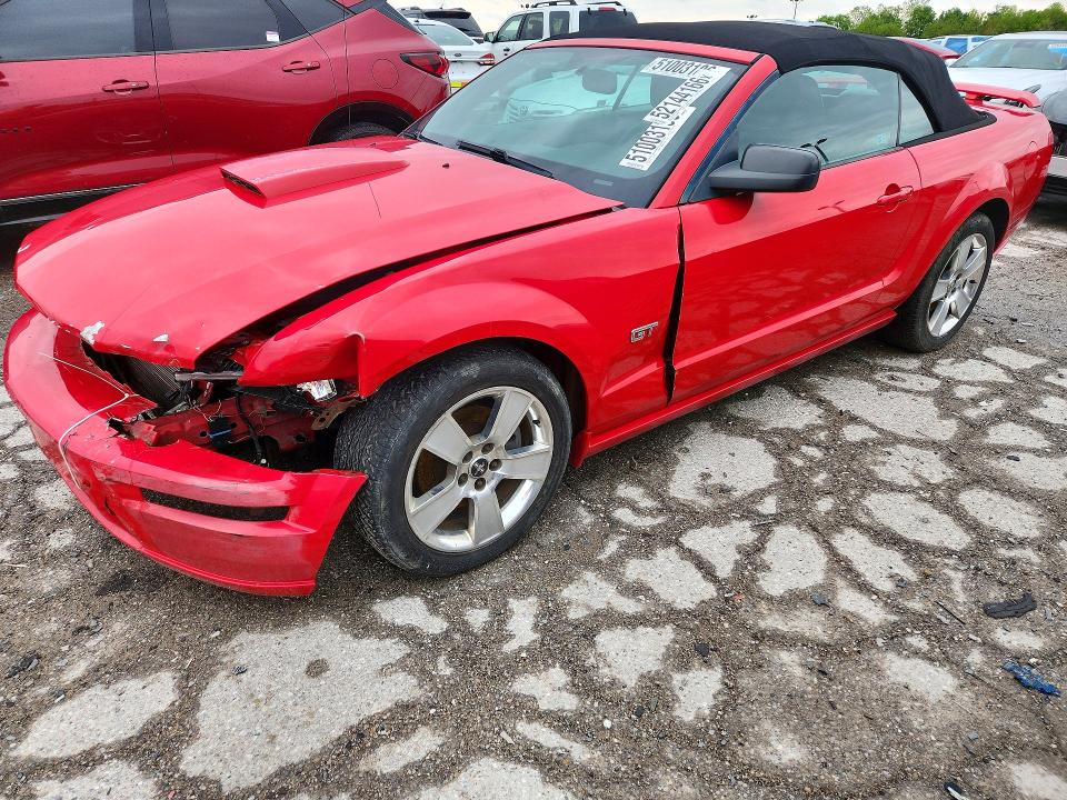 Photo 1 from auction – 2007 FORD MUSTANG with VIN 1ZVFT85H075317284