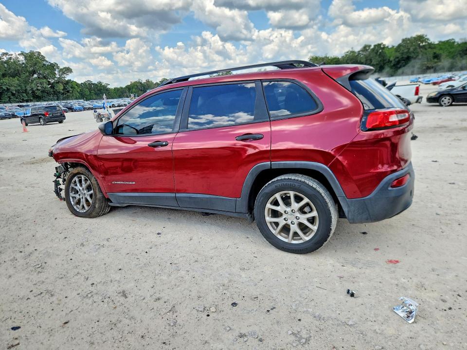 Photo 2 from auction – 2017 JEEP CHEROKEE with VIN 1C4PJLAB8HW548690