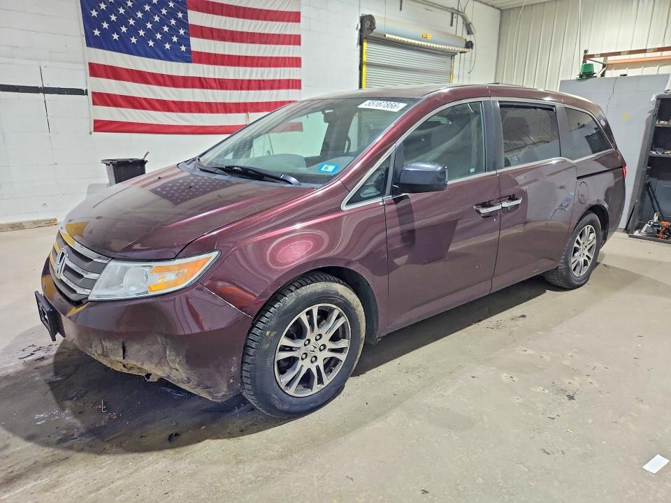 HONDA ODYSSEY 2013 with VIN 5FNRL5H67DB080389 - Photo from auction