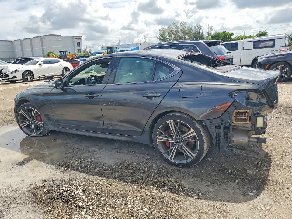 Photo 2 from auction – 2025 GENESIS G70 with VIN KMTG34SC2SU147499
