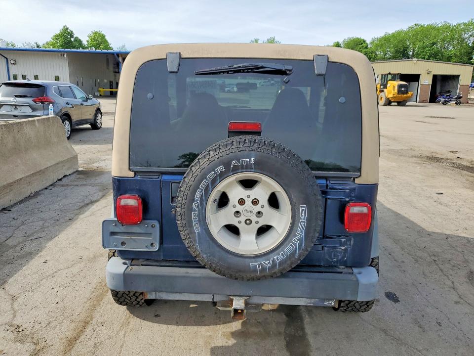 Photo 6 from auction – 2000 JEEP WRANGLER / TJ with VIN 1J4FA49S1YP751141