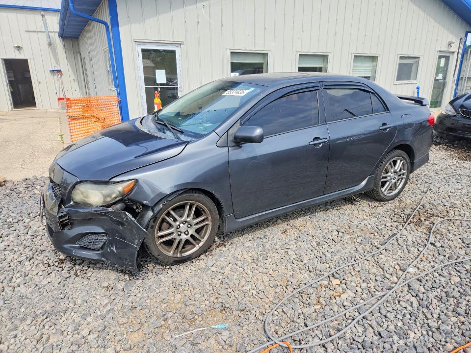TOYOTA COROLLA 2009 with VIN 1NXBU40E69Z121875 - Photo from auction