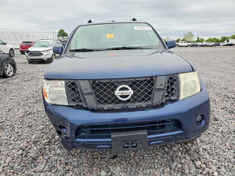 Photo 5 from auction – 2011 NISSAN PATHFINDER with VIN 5N1AR1NB5BC614727