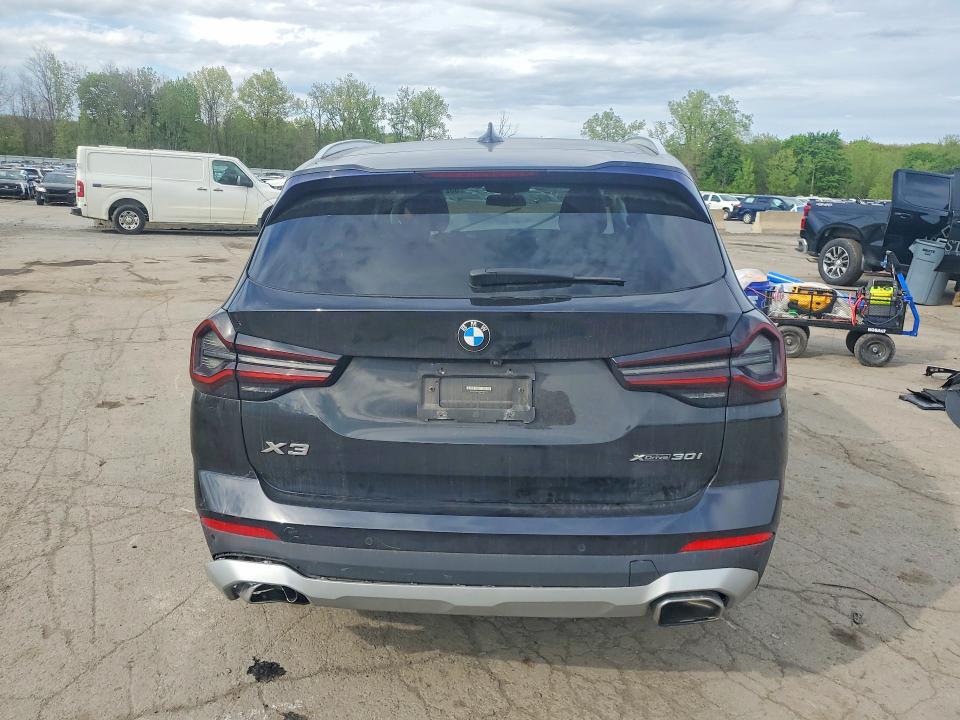Photo 6 from auction – 2022 BMW X3 with VIN 5UX53DP03N9L80222