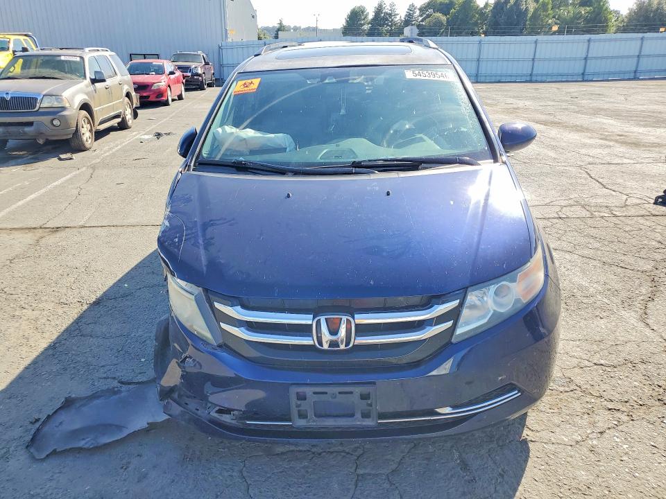 Photo 5 from auction – 2014 HONDA ODYSSEY with VIN 5FNRL5H68EB098255