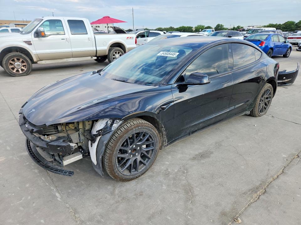 TESLA MODEL 3 2024 with VIN 5YJ3E1EA1RF721318 - Photo from auction
