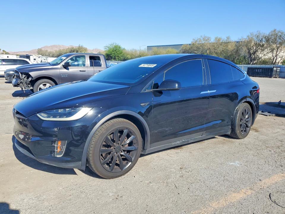 TESLA MODEL X 2017 with VIN 5YJXCDE27HF070180 - Photo from auction