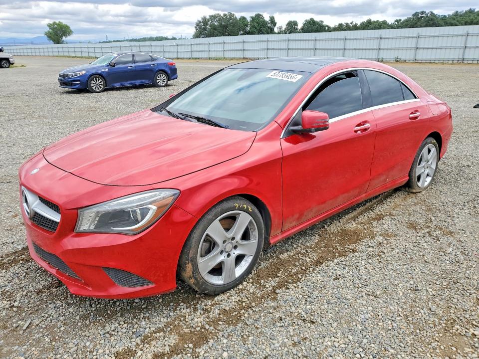Photo 1 from auction – 2016 MERCEDES-BENZ CLA with VIN WDDSJ4GB6GN390710