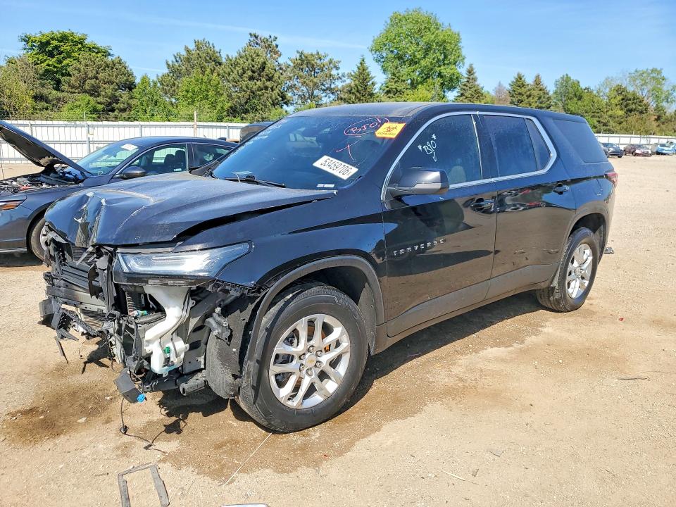 CHEVROLET TRAVERSE 2022 with VIN 1GNERFKW2NJ117796 - Photo from auction