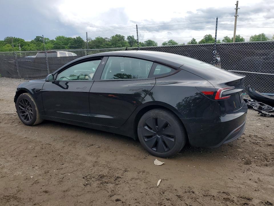 Photo 2 from auction – 2024 TESLA MODEL 3 with VIN 5YJ3E1EA9RF860578