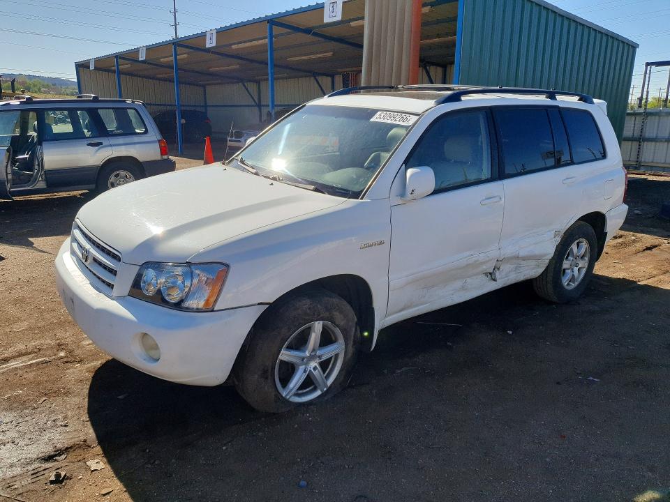 TOYOTA HIGHLANDER 2002 with VIN JTEHF21A120058671 - Photo from auction