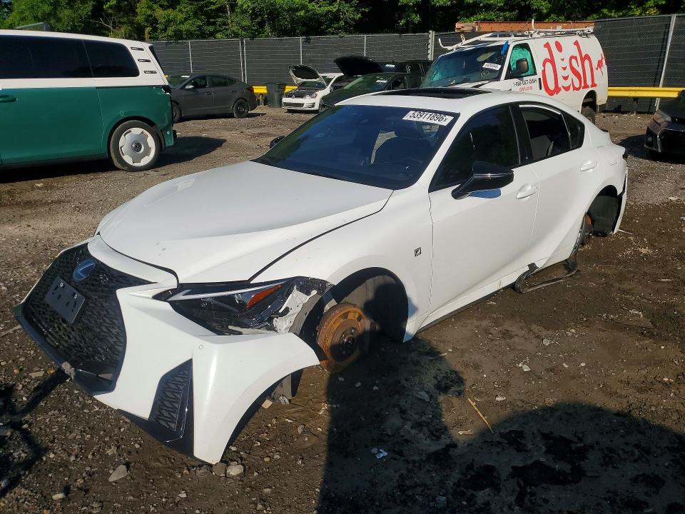 LEXUS IS 350 2025 with VIN JTHGZ1E26S5041077 - Photo from auction