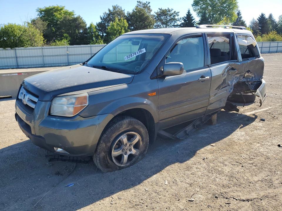 HONDA PILOT 2007 with VIN 5FNYF18467B016276 - Photo from auction