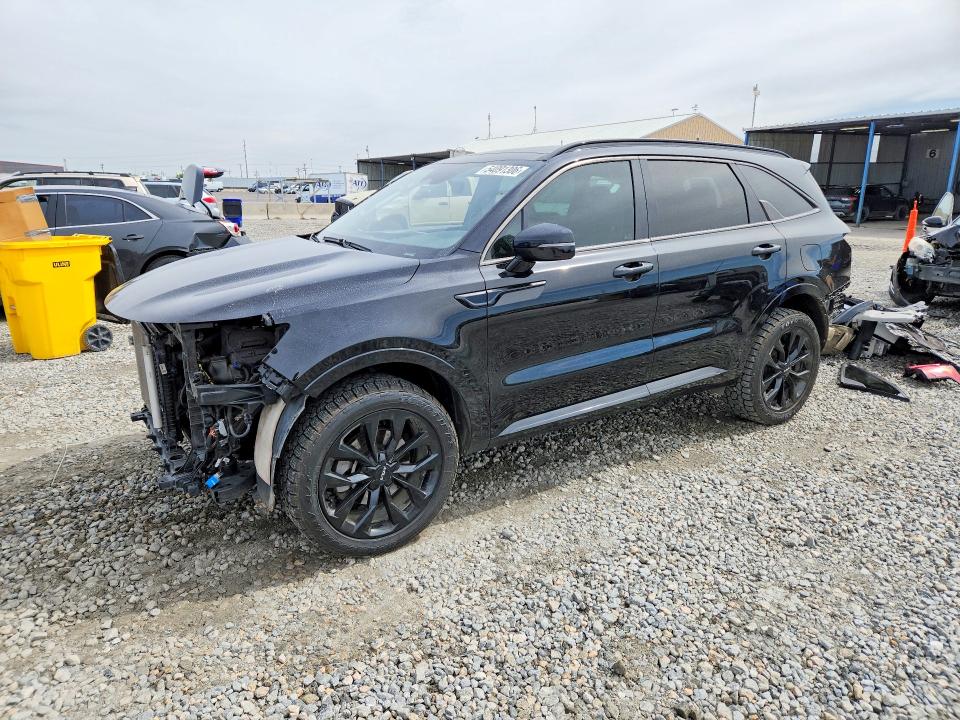KIA SORENTO 2022 with VIN 5XYRKDLF3NG087497 - Photo from auction