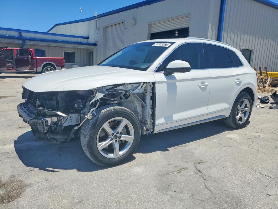 AUDI Q5 2021 с VIN WA1AAAFY7M2011294 - Снимка от търг