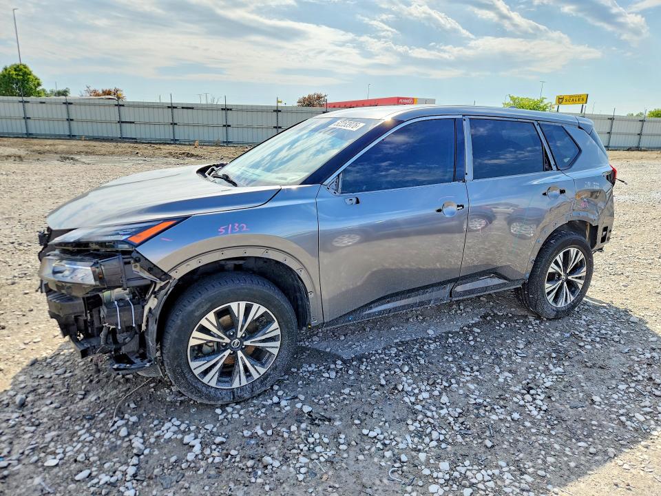NISSAN ROGUE 2021 with VIN JN8AT3BA3MW015909 - Photo from auction