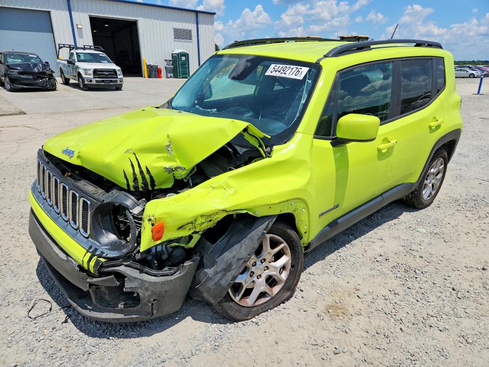 JEEP RENEGADE 2017 with VIN ZACCJBBB7HPG49935 - Photo from auction