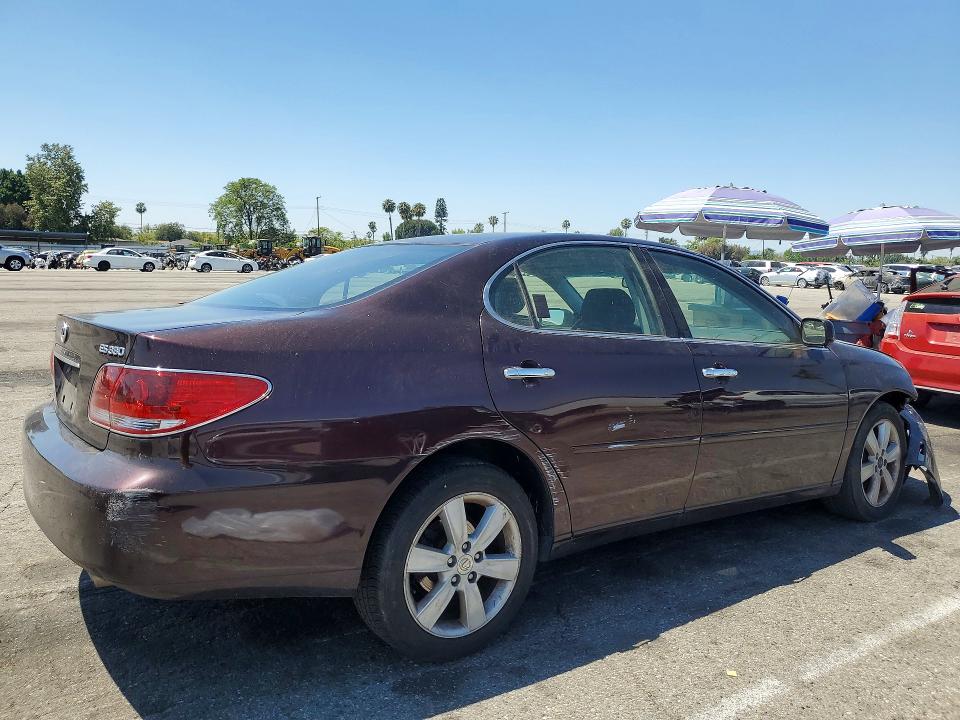Photo 3 from auction – 2005 LEXUS ES with VIN JTHBA30G255137177