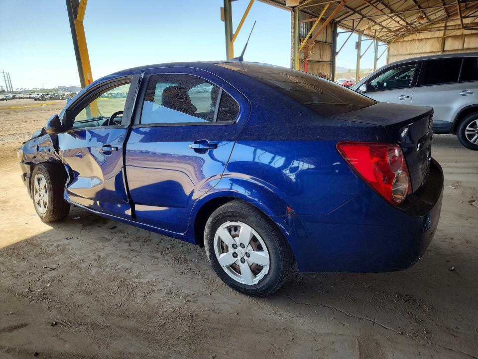 Photo 2 from auction – 2013 CHEVROLET SONIC with VIN 1G1JA5SH7D4200690