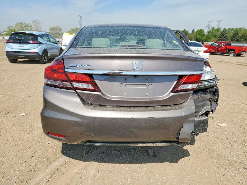 Photo 6 from auction – 2014 HONDA CIVIC with VIN 19XFB2F56EE006242