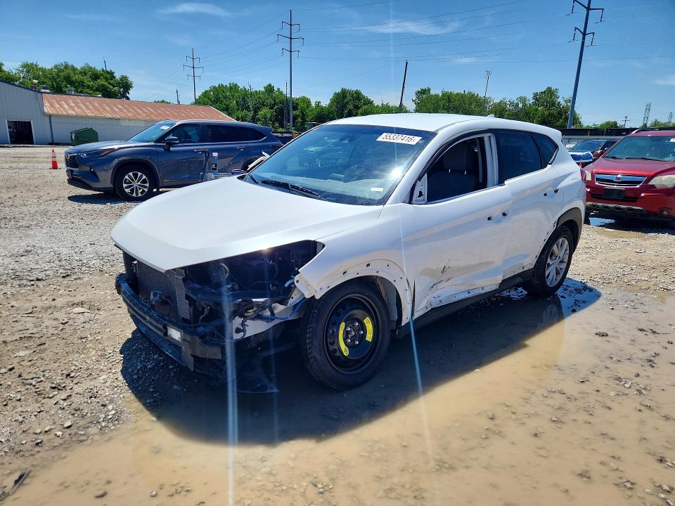 HYUNDAI TUCSON 2019 with VIN KM8J2CA4XKU072722 - Photo from auction