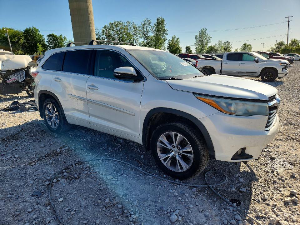 Photo 4 from auction – 2015 TOYOTA HIGHLANDER with VIN 5TDBKRFH5FS088098
