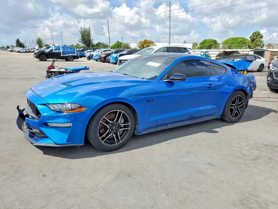 FORD MUSTANG 2021 with VIN 1FA6P8CF1M5153313 - Photo from auction