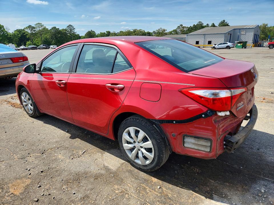 Photo 2 from auction – 2016 TOYOTA COROLLA with VIN 2T1BURHE2GC688293