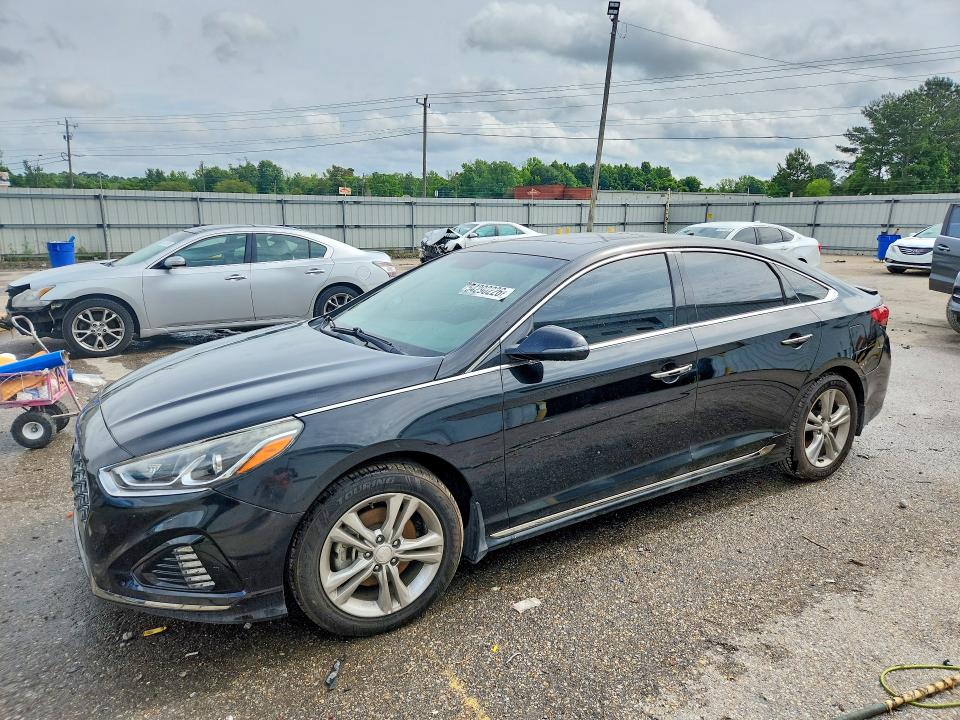 HYUNDAI SONATA 2019 with VIN 5NPE34AF8KH758746 - Photo from auction
