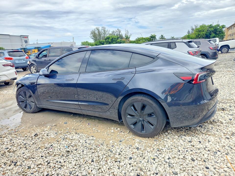 Photo 2 from auction – 2025 TESLA MODEL 3 with VIN 5YJ3E1EA8SF051823