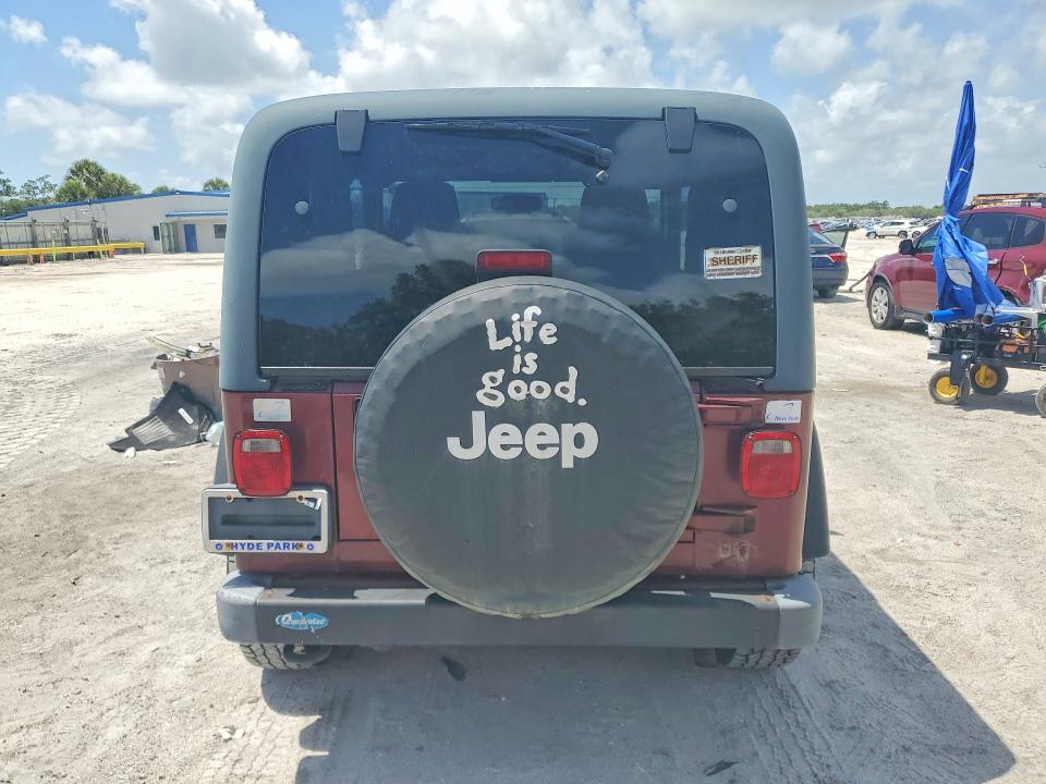 Photo 6 from auction – 2003 JEEP WRANGLER / TJ with VIN 1J4FA69S53P333668
