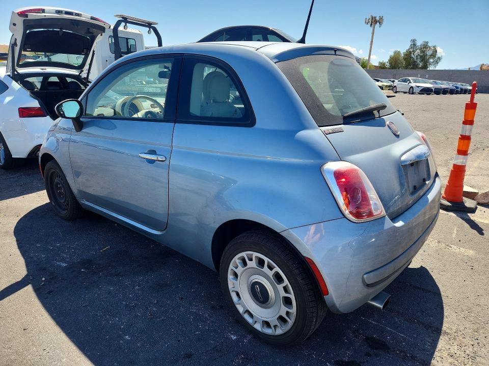 Photo 2 from auction – 2015 FIAT 500 with VIN 3C3CFFAR2FT657538