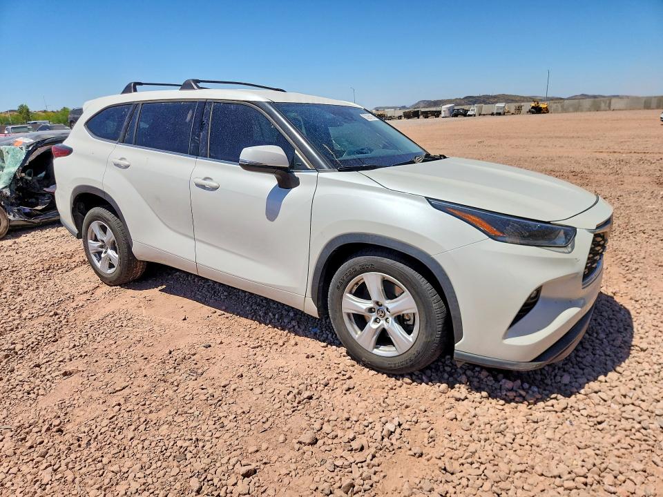 Photo 4 from auction – 2021 TOYOTA HIGHLANDER with VIN 5TDZZRAH4MS528374