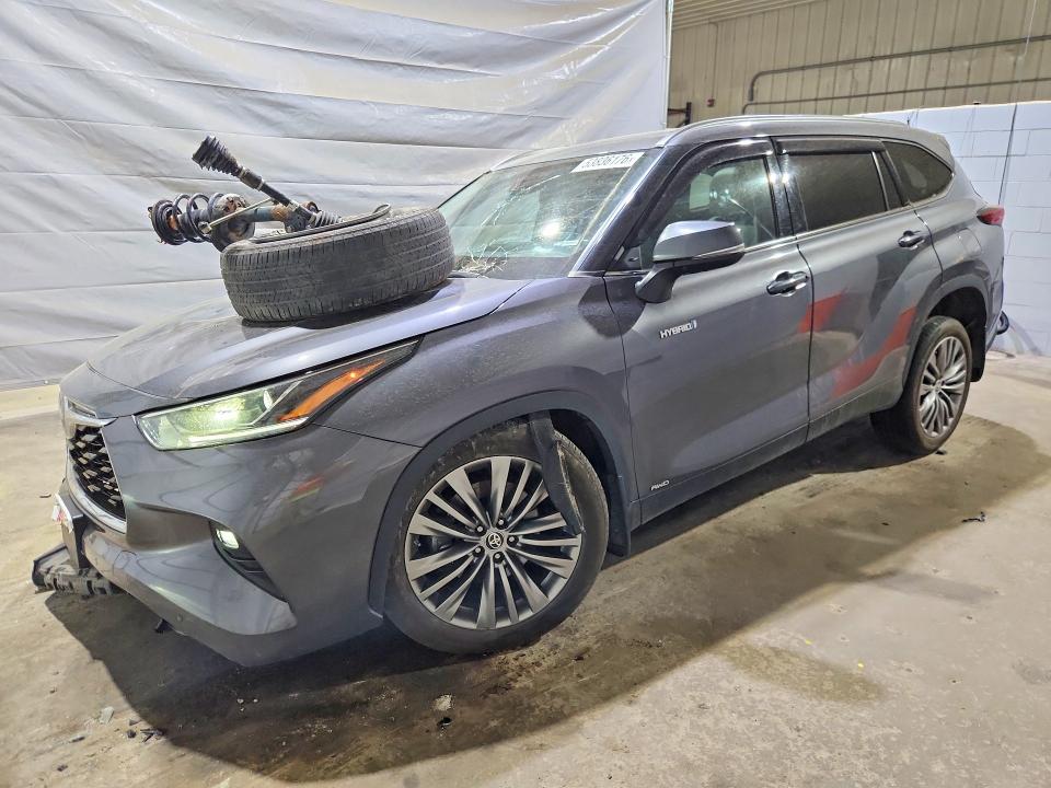 TOYOTA HIGHLANDER 2021 with VIN 5TDEBRCH7MS050712 - Photo from auction