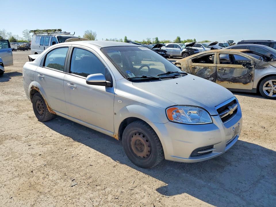 Photo 4 from auction – 2007 CHEVROLET AVEO with VIN KL1TD56657B128220