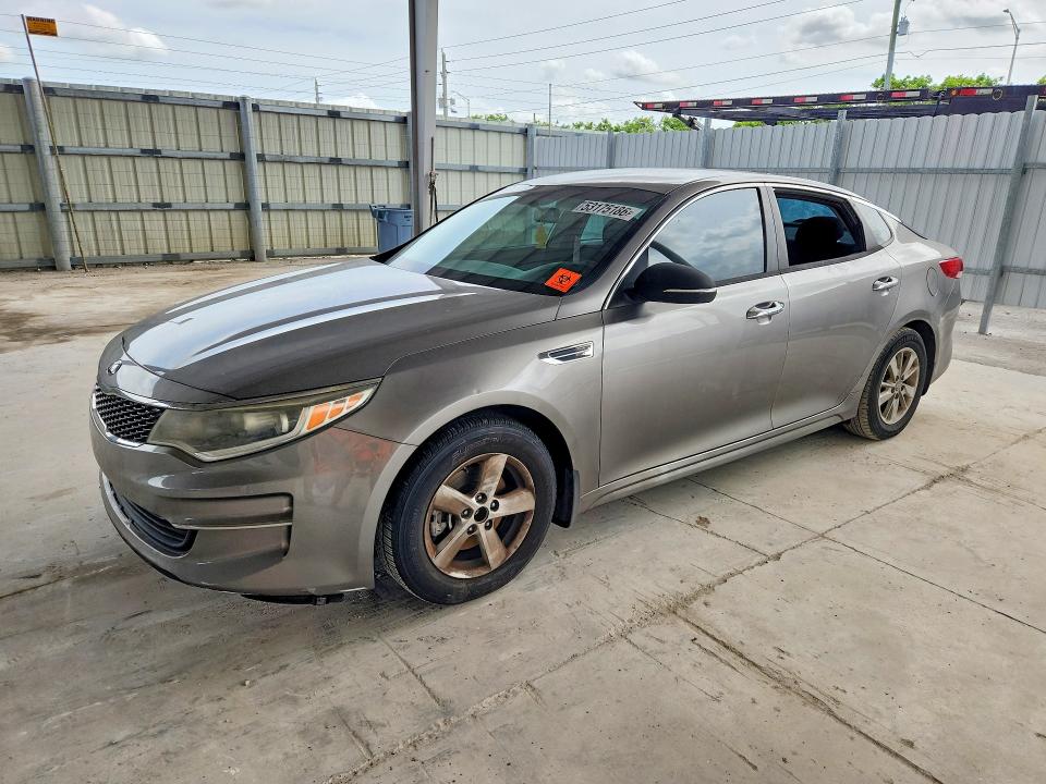 KIA OPTIMA 2017 with VIN 5XXGT4L39HG175490 - Photo from auction