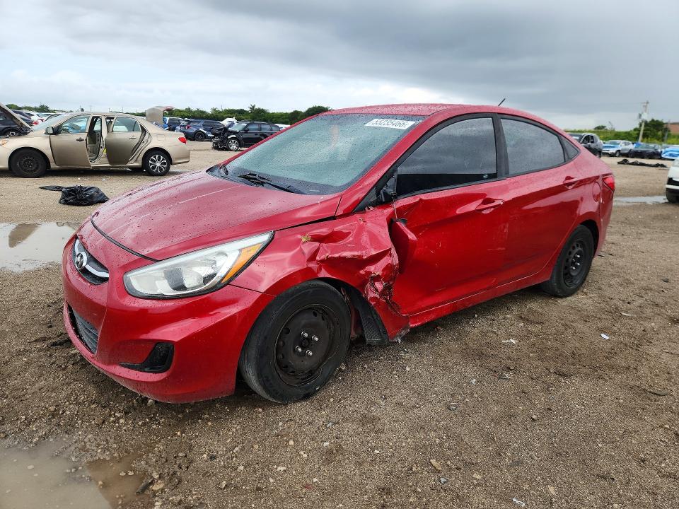 HYUNDAI ACCENT 2017 with VIN KMHCT4AE8HU242959 - Photo from auction
