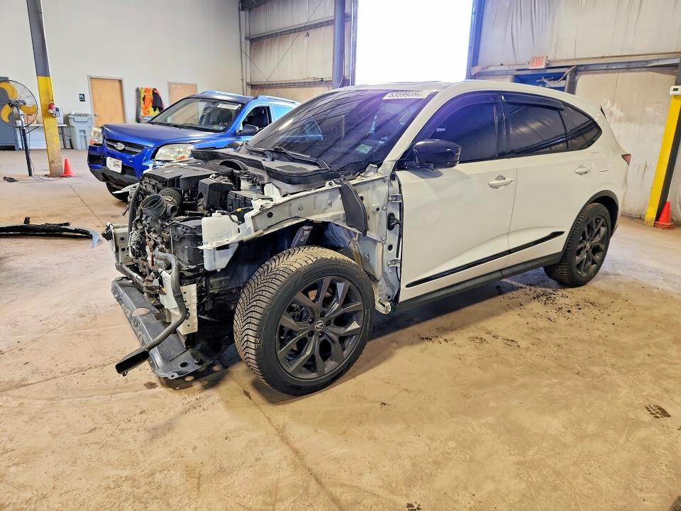 ACURA MDX 2022 with VIN 5J8YE1H01NL012986 - Photo from auction