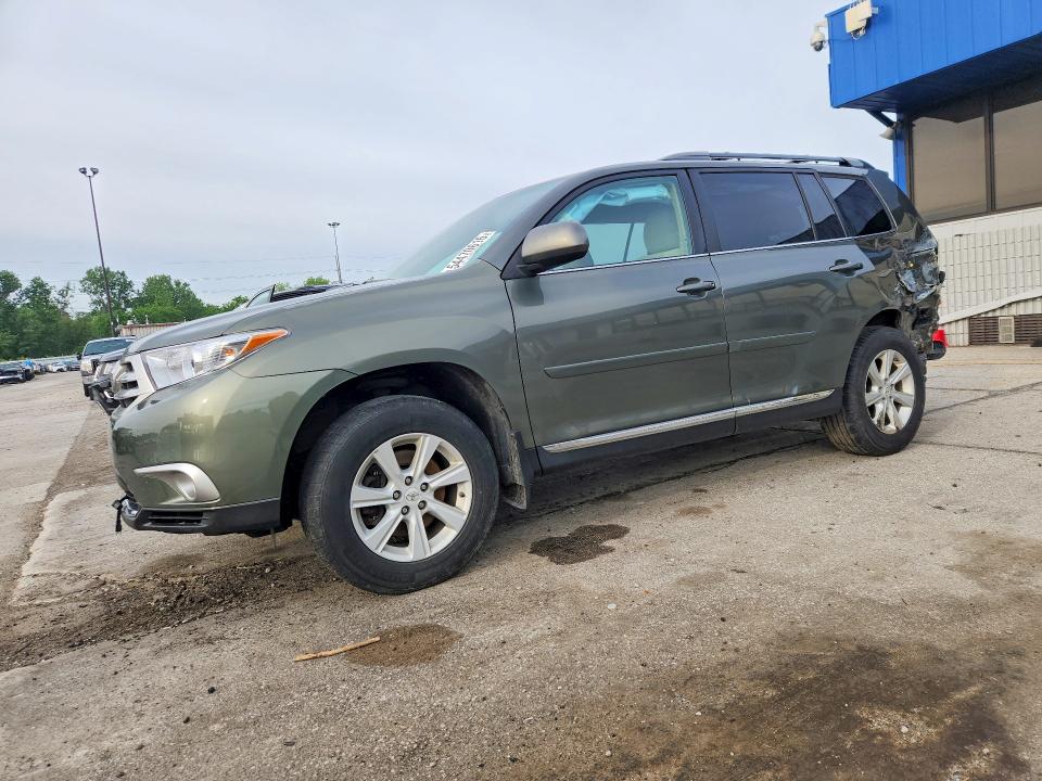 TOYOTA HIGHLANDER 2012 with VIN 5TDBK3EH9CS142710 - Photo from auction