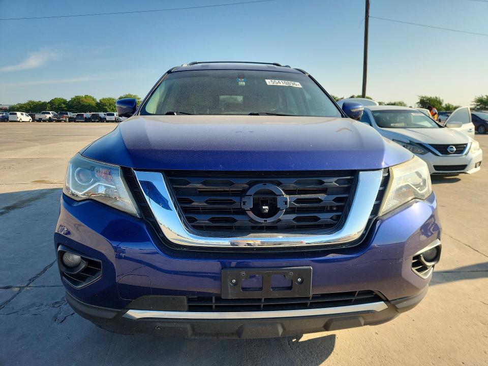 Photo 5 from auction – 2017 NISSAN PATHFINDER with VIN 5N1DR2MN3HC695492