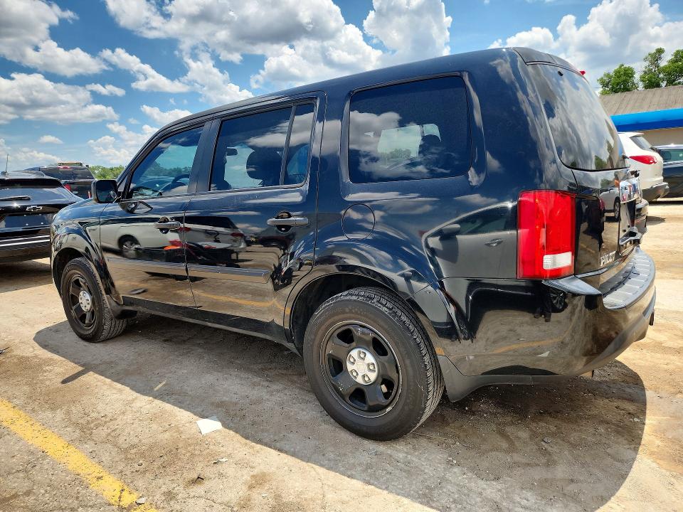 Photo 2 from auction – 2014 HONDA PILOT with VIN 5FNYF3H25EB009388