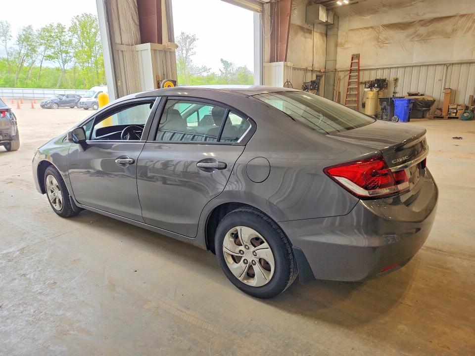 Photo 2 from auction – 2013 HONDA CIVIC with VIN 19XFB2F56DE095924